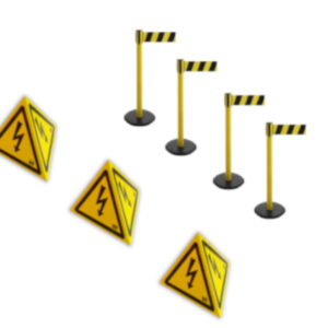 Absperrset für CarTrain/TruckTrain (HV-Systeme)