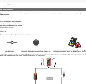 Interactive Lab Assistant: EloTrain Gleichstromtechnik