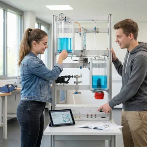 Industrielle Prozessautomatisierung: Regelung lernen an der Kompaktstation