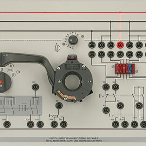 Schaltereinheit Haupt- und Signalbeleuchtung, LWR-Regler, Bremslichtschalter